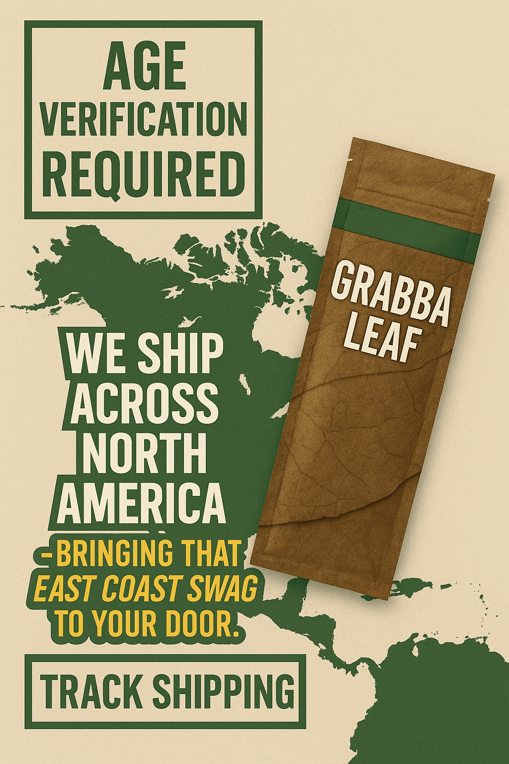 We ship Grabba Leaf across North America